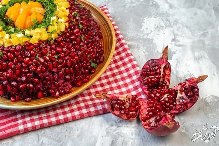 انار و پرتقال